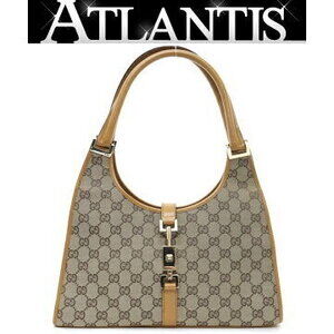 Gucci Jackie handbag GG Beige Tan yellow